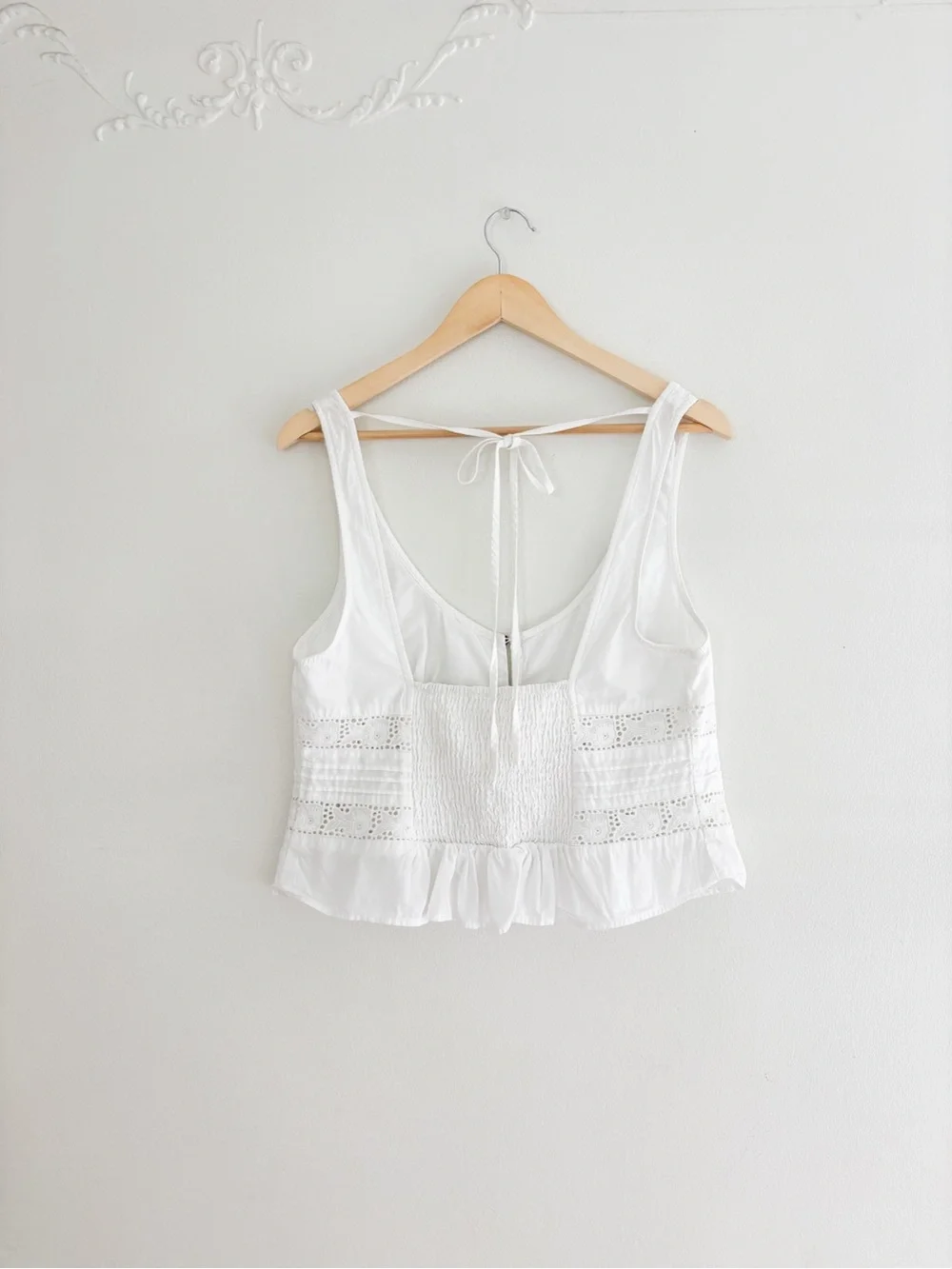 Free People Kianna Lace Tank Top